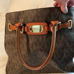 Michael Kors large shoulder/carry-on bag